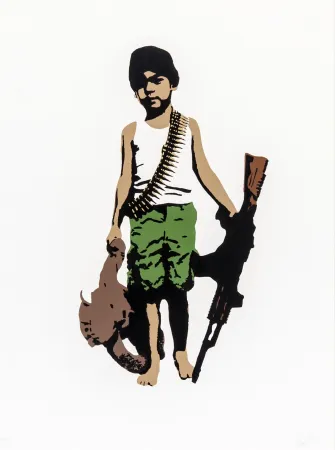 シルクスクリーン Plastic - Warchild