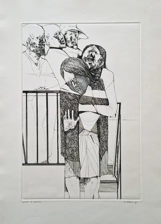 エッチング Plattner - L'urlo