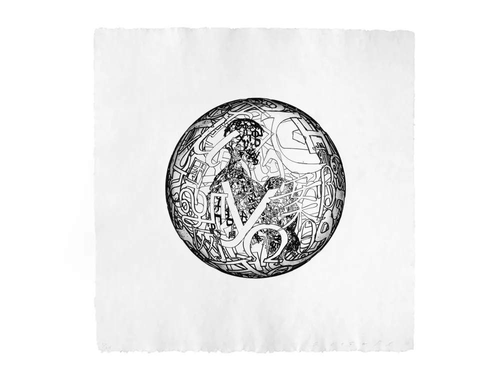 彫版 Plensa - Alchimistes 3