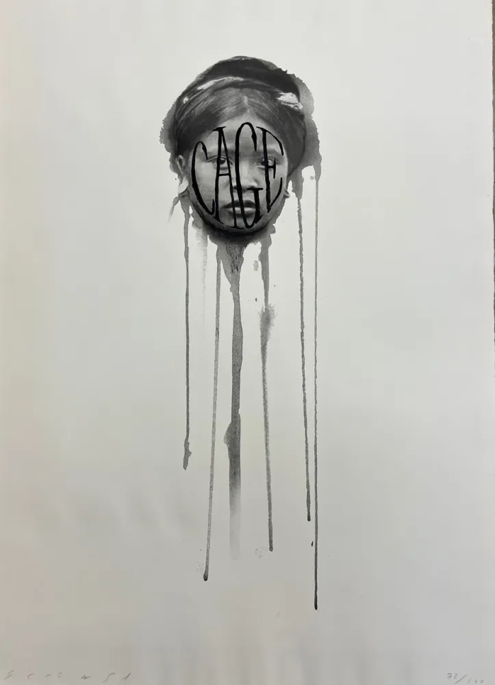 リトグラフ Plensa - Arcano