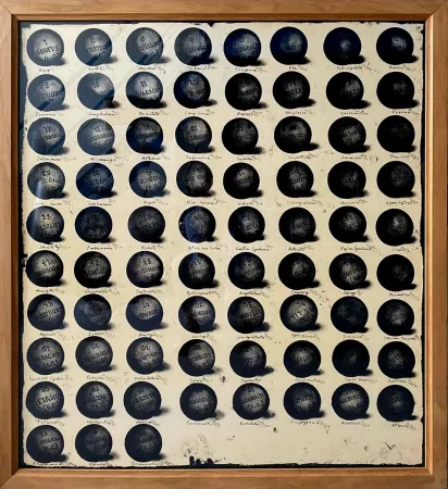 リトグラフ Plensa - Twins