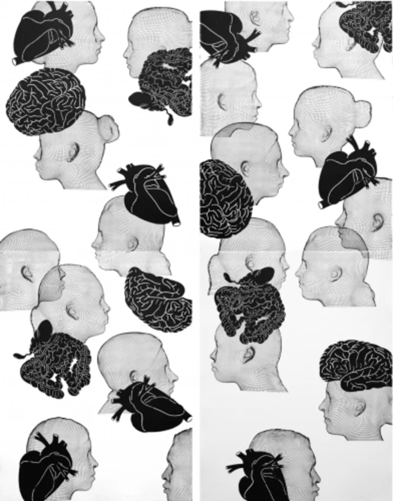 多数の Plensa - Untitled