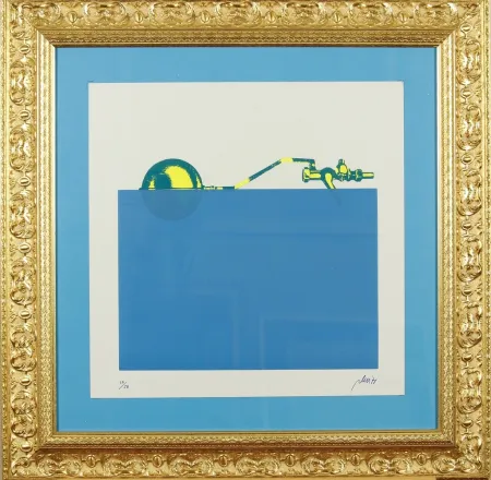 シルクスクリーン Plessi - Untitled 