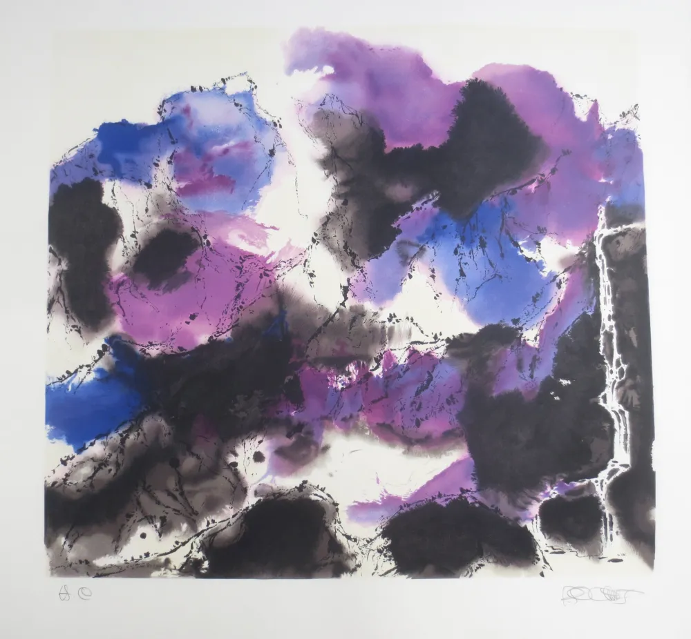 リトグラフ Po Chung - Autumn mist