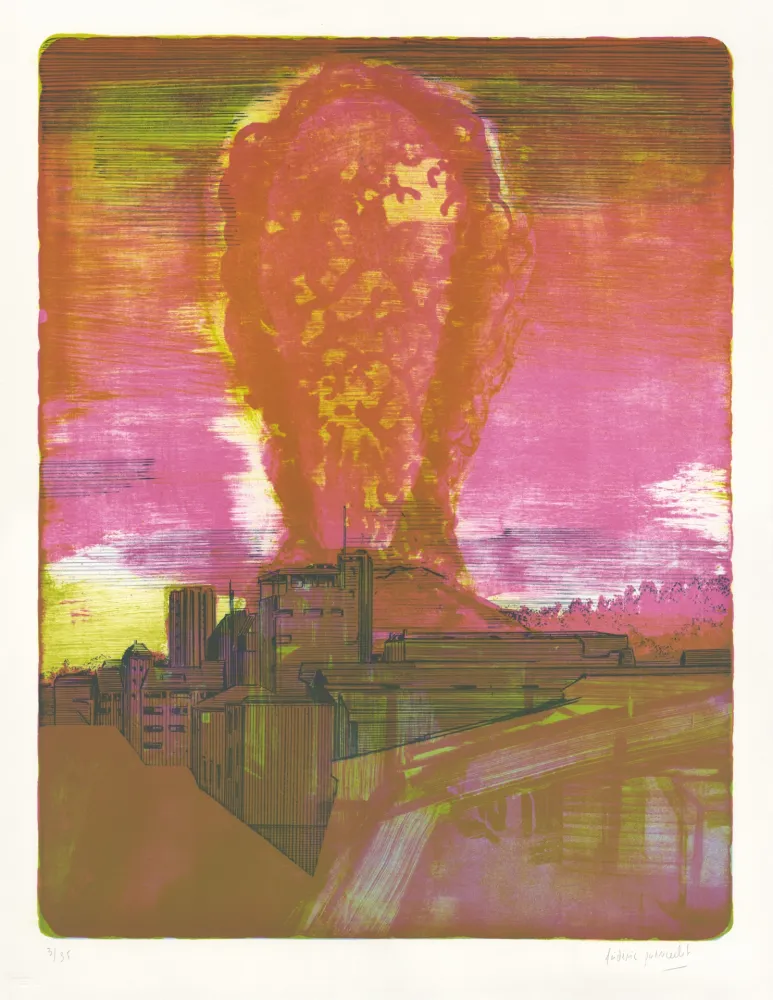 リトグラフ Poincelet - Naples