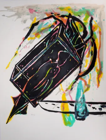 リトグラフ Poli - Cohérence : l'espace