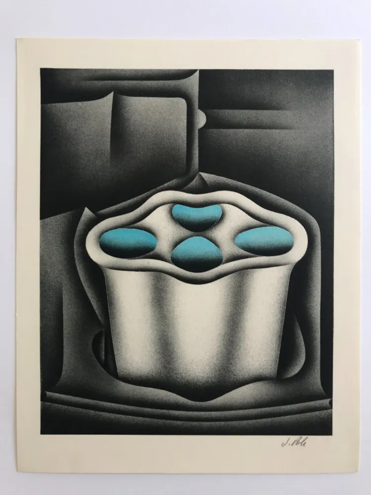 リトグラフ Poli - Gazomètres