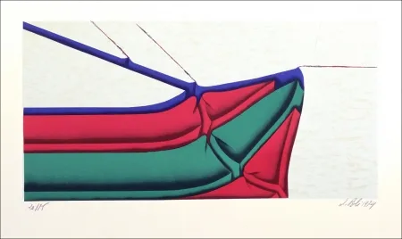 リトグラフ Poli - Ruduvius personnatus