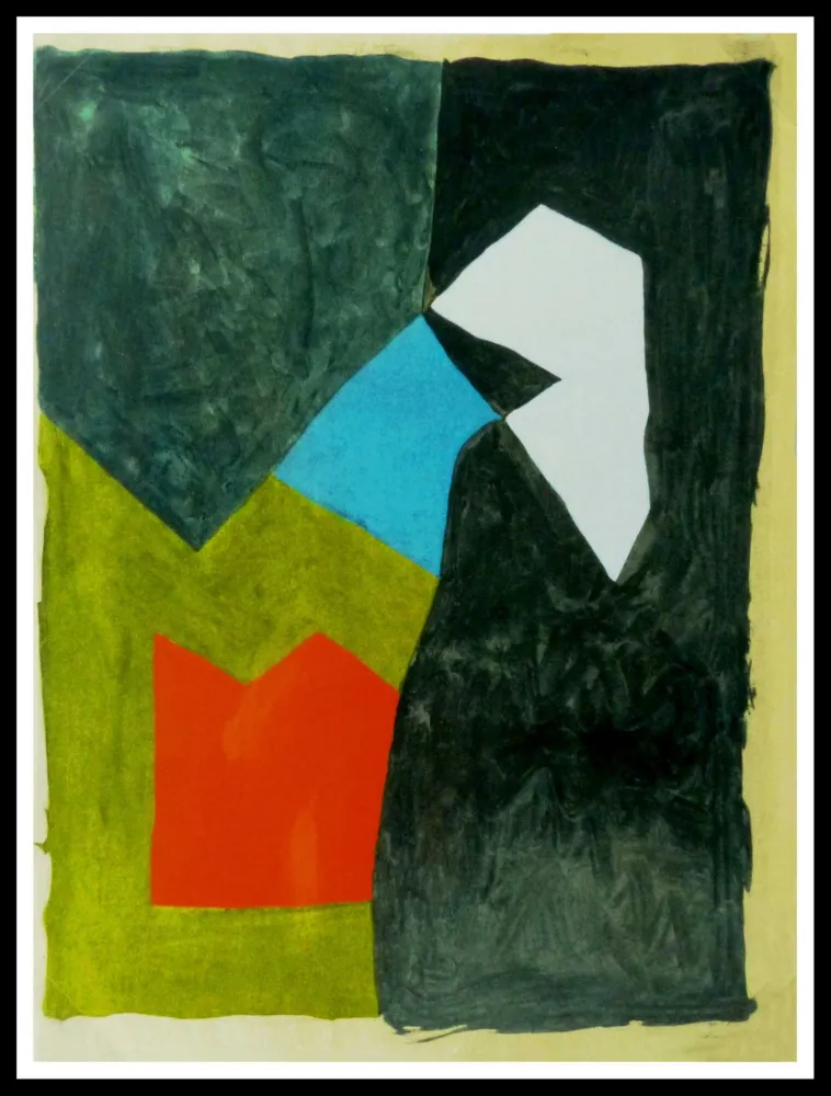 ステンシル Poliakoff - Gouache