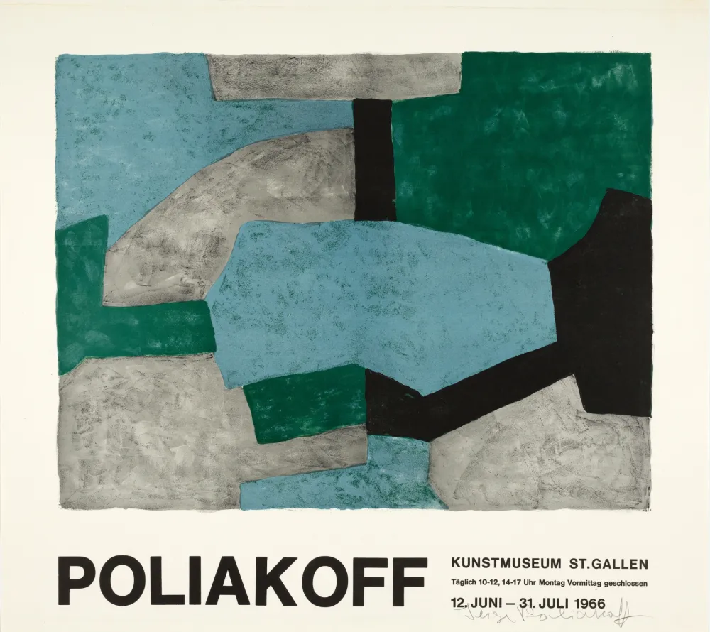 リトグラフ Poliakoff - 