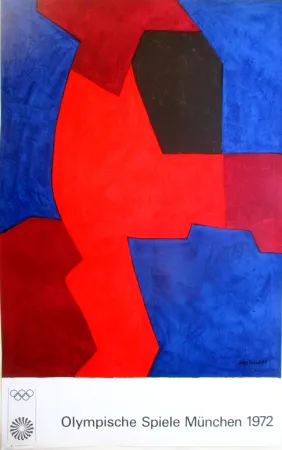 リトグラフ Poliakoff - OL 1972, original colourlithograph