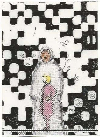 シルクスクリーン Polke - Hallucie