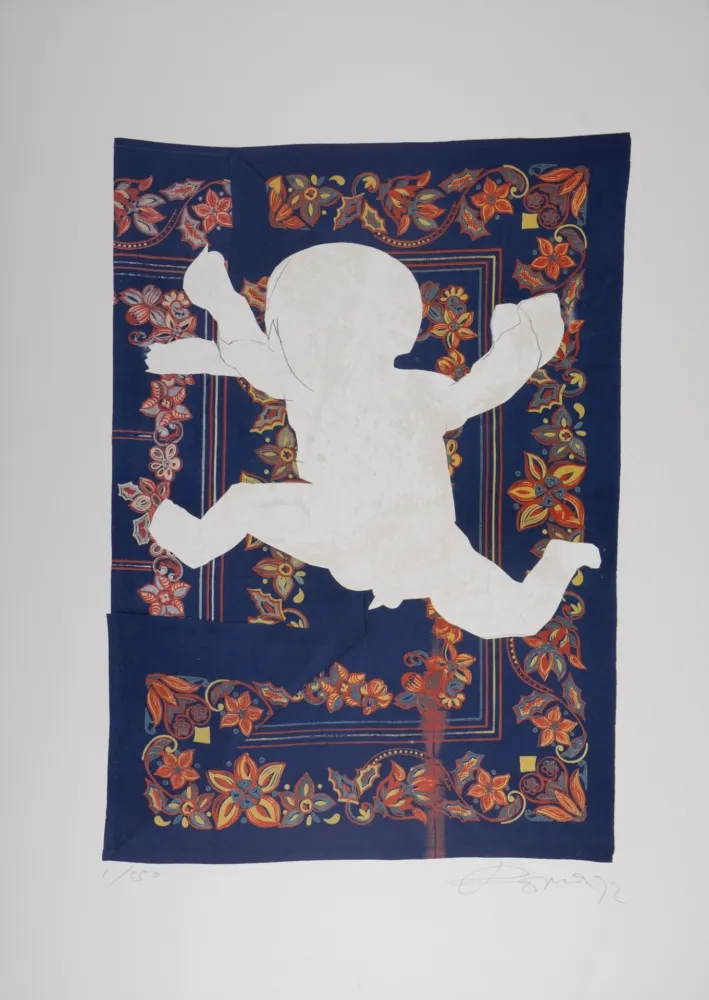 リトグラフ Pomar - L'Enfant