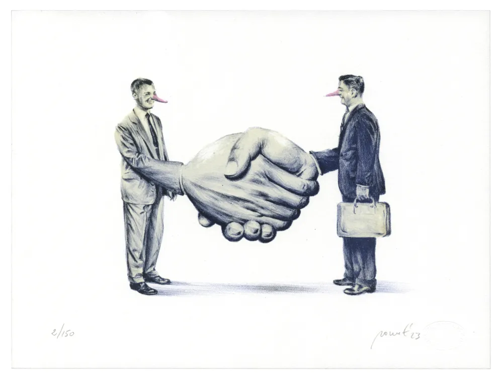 リトグラフ Pomet - 2