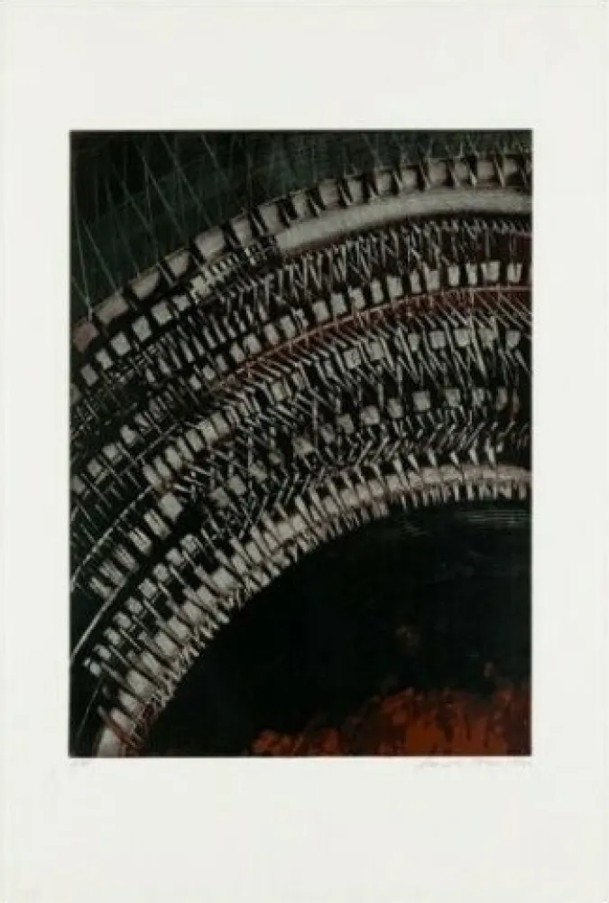 シルクスクリーン Pomodoro - Composizione