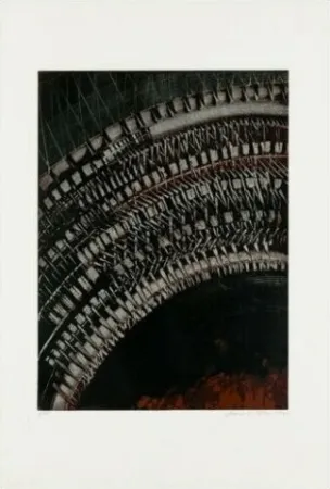 シルクスクリーン Pomodoro - Composizione