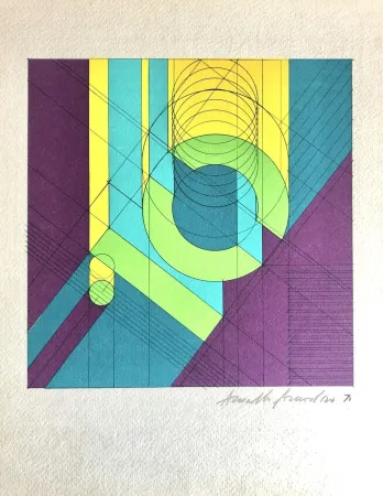 リトグラフ Pomodoro - Number 10