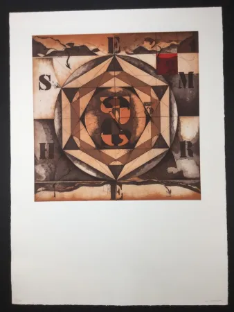 エッチングと　アクチアント Pomodoro - Numero oltre il visibile