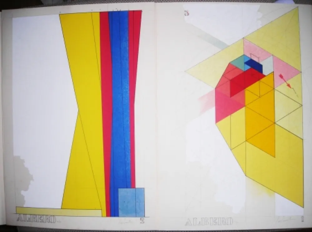 リトグラフ Pomodoro - Sovraesistenze