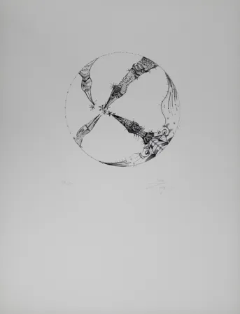 リトグラフ Ponç - 4 pájaros (4 Birds)