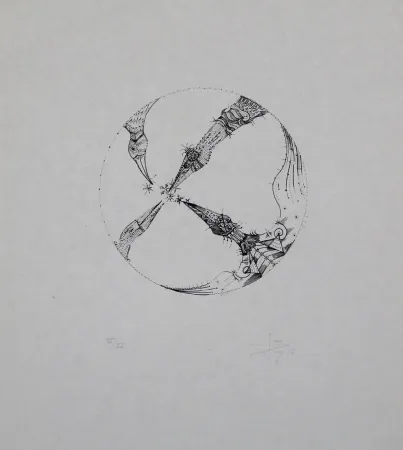 リトグラフ Ponç - 4 pájaros (4 Birds)