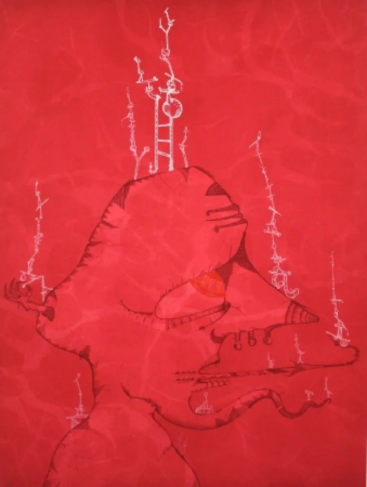 リトグラフ Ponç - Barcelona 1