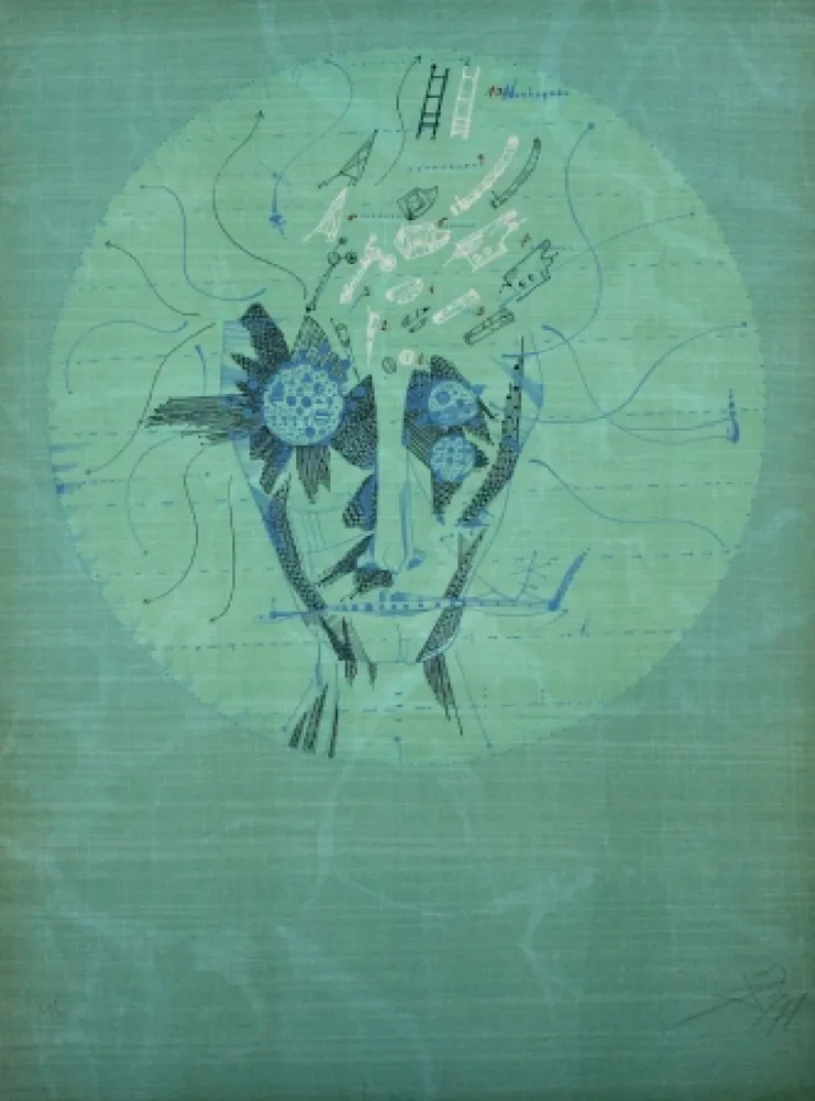 リトグラフ Ponç - Barcelona 2