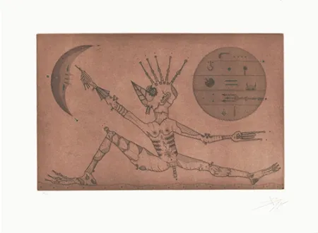 エッチングと　アクチアント Ponç - Entre dues llunes