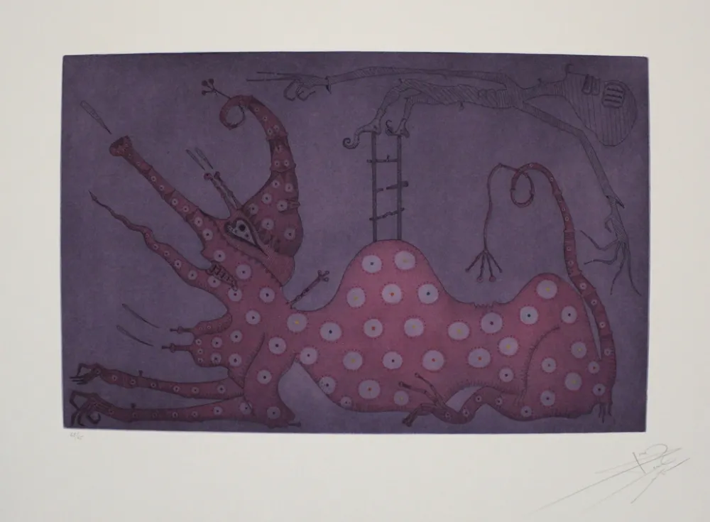 エッチングと　アクチアント Ponç - Esfinx acrobática / Acrobatic Sphinx