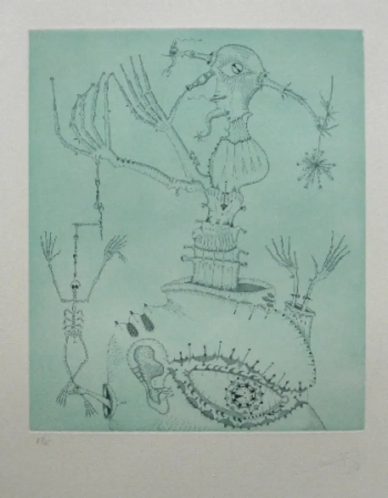 エッチングと　アクチアント Ponç - Hommage à Bruhegel