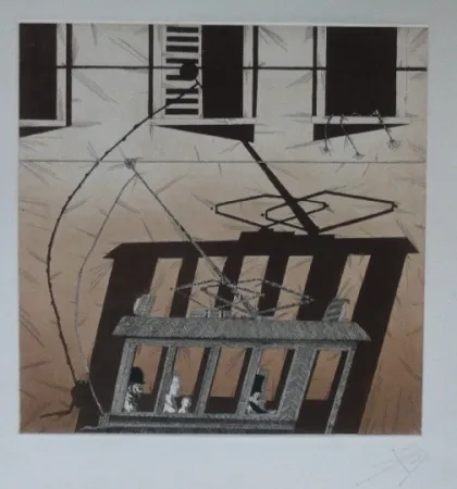 リトグラフ Ponç - Kafka