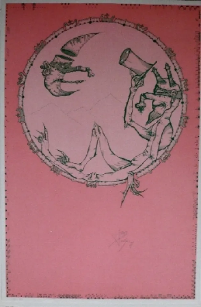 リトグラフ Ponç - London