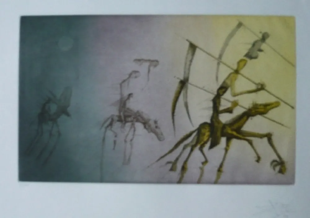 エッチングと　アクチアント Ponç - Quichotte 1