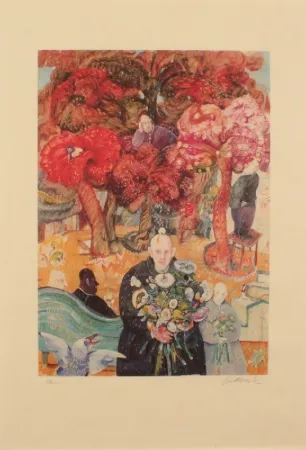 リトグラフ Possenti - SENZA TITOLO