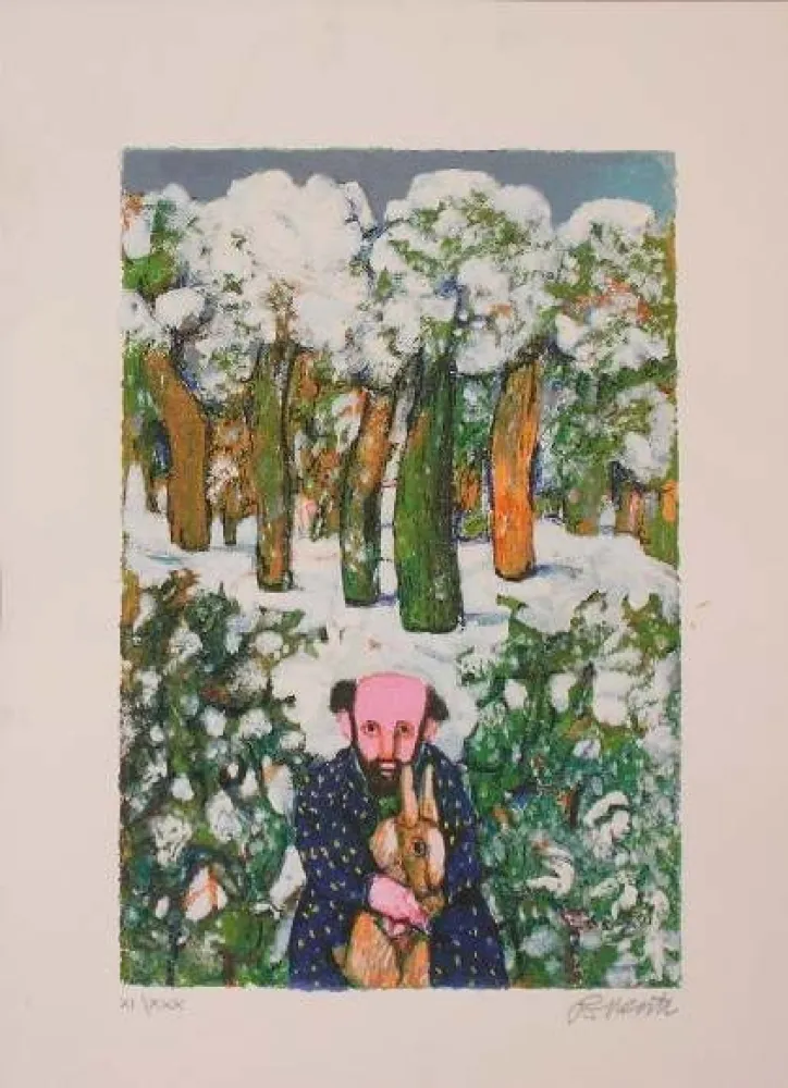 リトグラフ Possenti - SENZA TITOLO