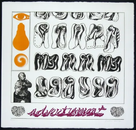 彫版 Pozzati - Advertisment