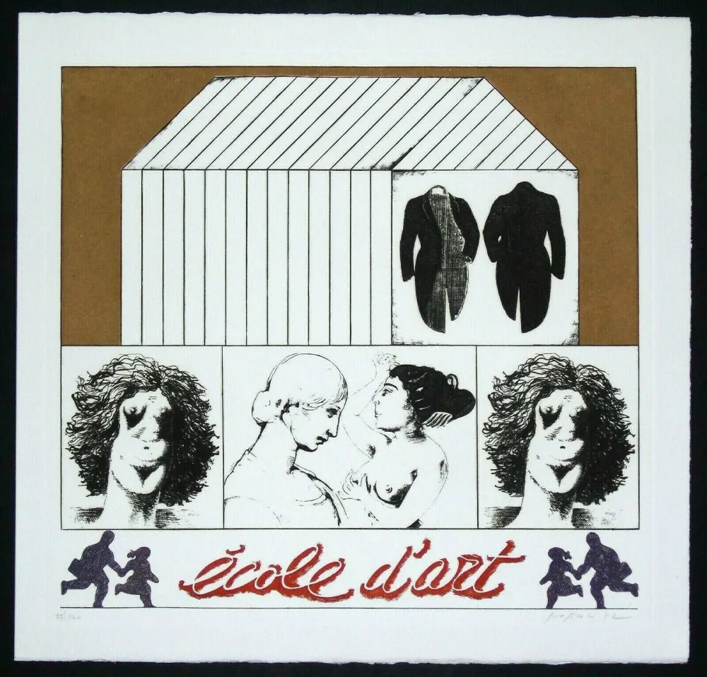 彫版 Pozzati - Ecole d'art