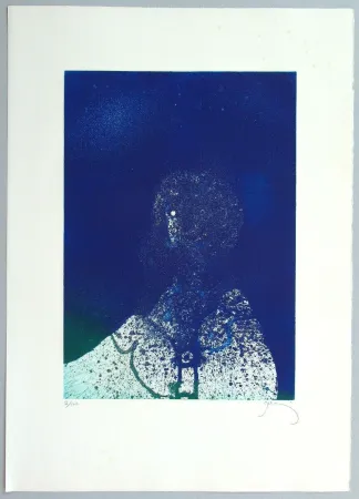 リトグラフ Prassinos - Hommage a Fellini