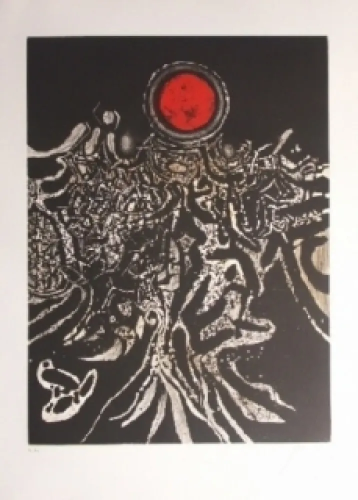 エッチングと　アクチアント Prassinos - Nuit marine