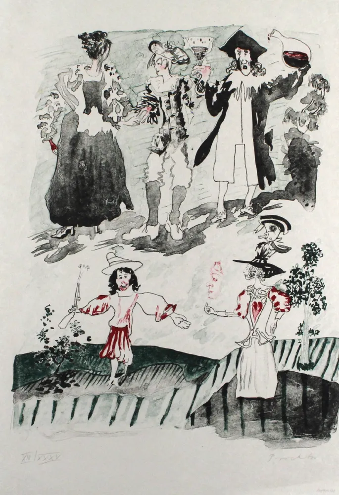 リトグラフ Procktor - Northern Lass