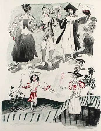 リトグラフ Procktor - Northern Lass