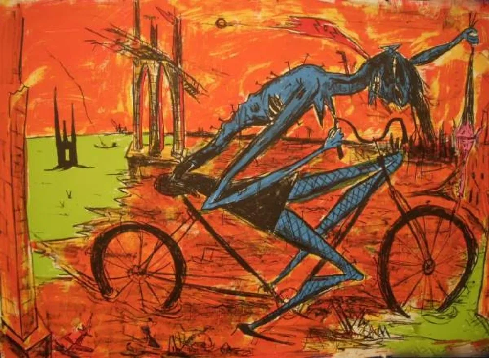 リトグラフ Prol - SOS