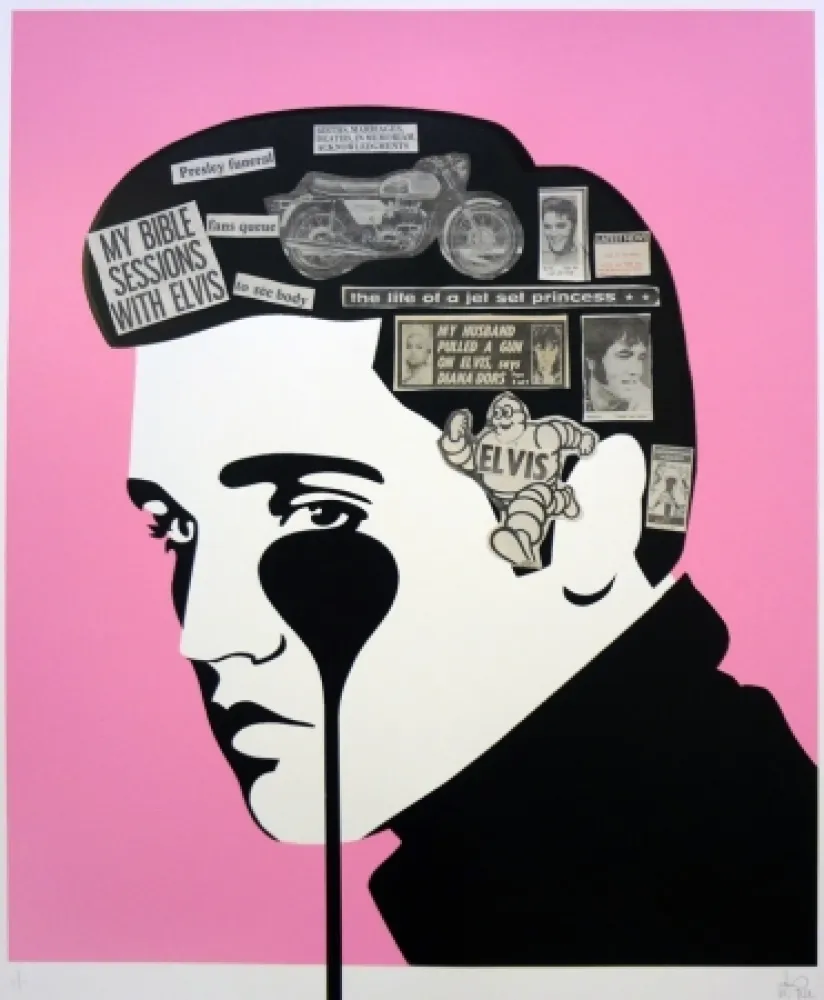 多数の Pure Evil - Pure Elvis handfinished - Michelin man