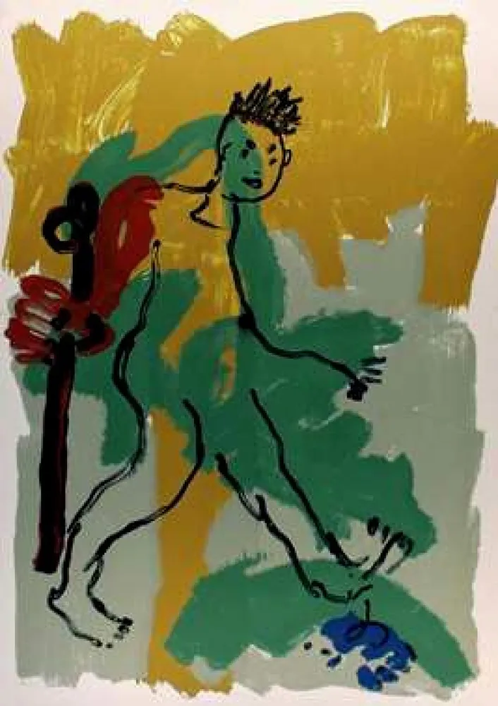 シルクスクリーン Quandt - Ohne Titel 