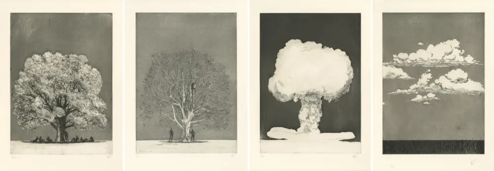 彫版 Rabaté - Paysage dans le Désordre (Suite)