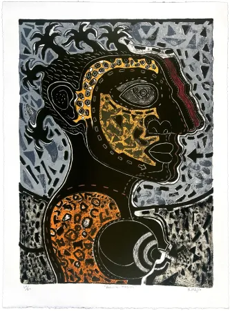 リトグラフ Radhamès - Argucias-magicas