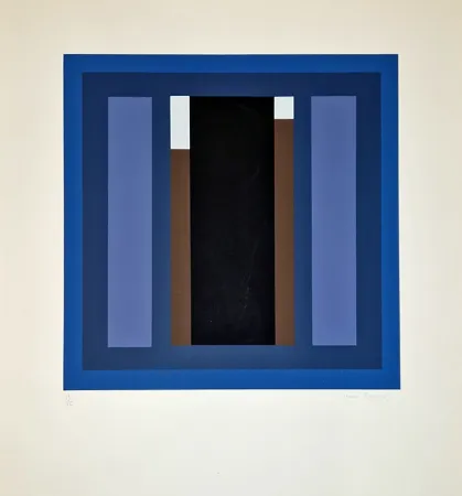 シルクスクリーン Radice - Composizione