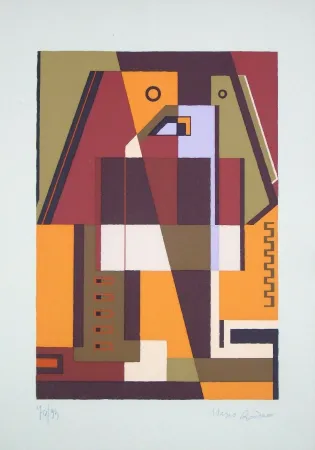 シルクスクリーン Radice - Composizione