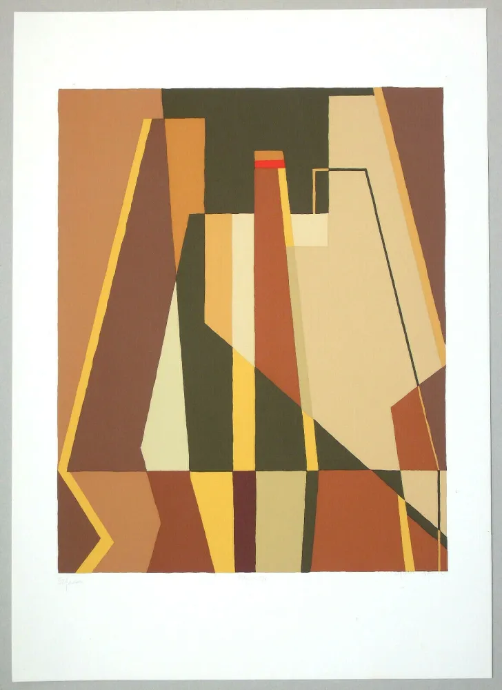 シルクスクリーン Radice - Composizione