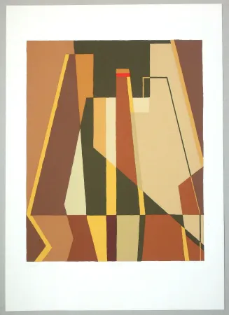 シルクスクリーン Radice - Composizione